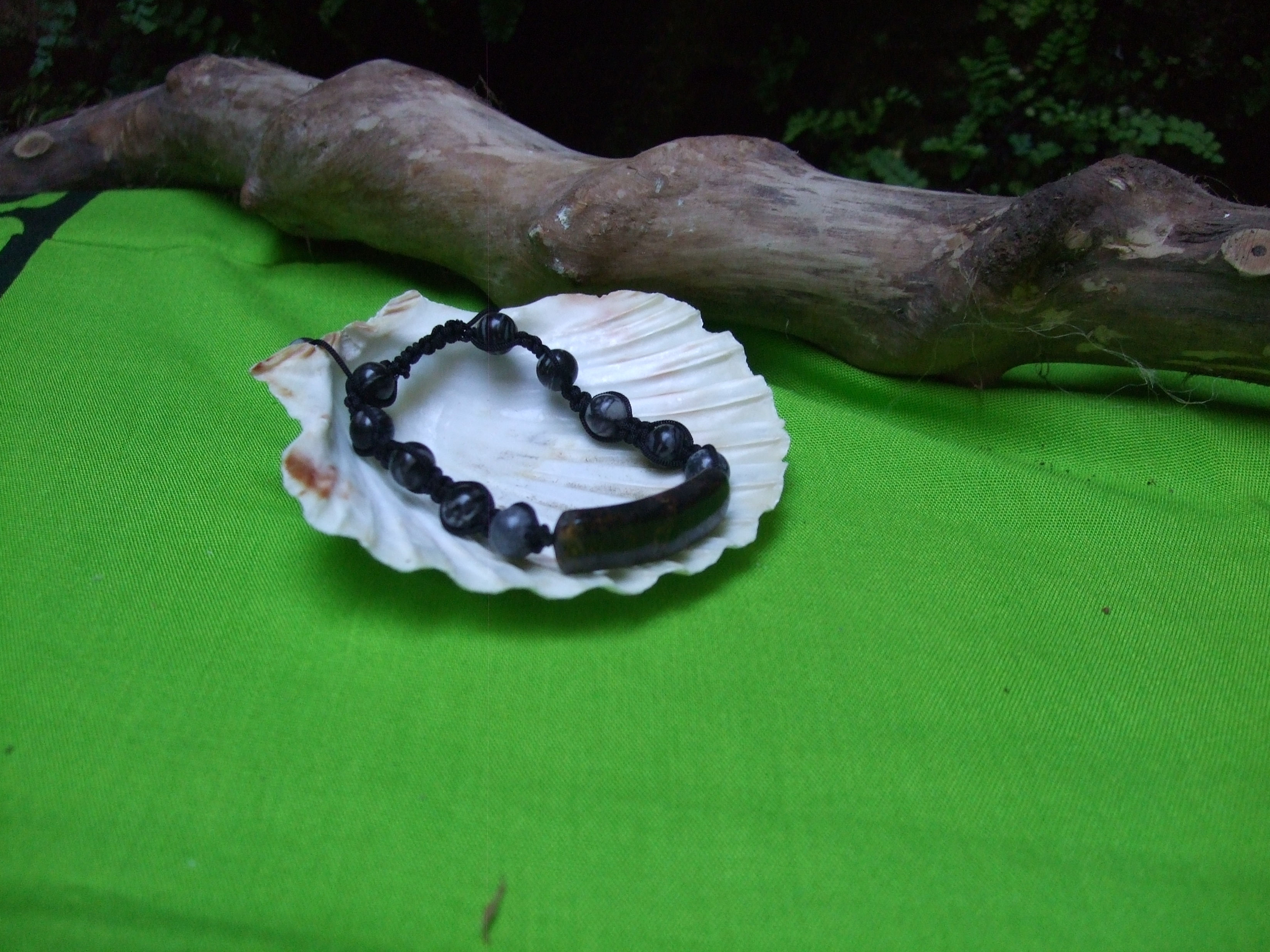 Bracelet Pierre Roulée Agate Picasso