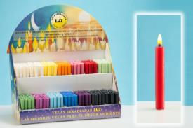 Bougies Cire D'abeille rouge