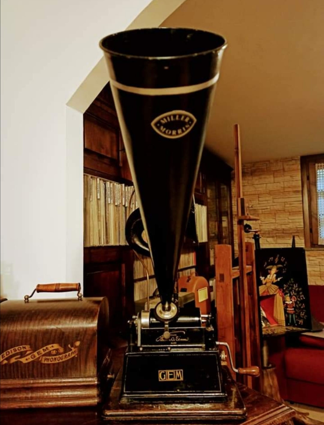 Cornet de crème glacée Edison Gem Trompette