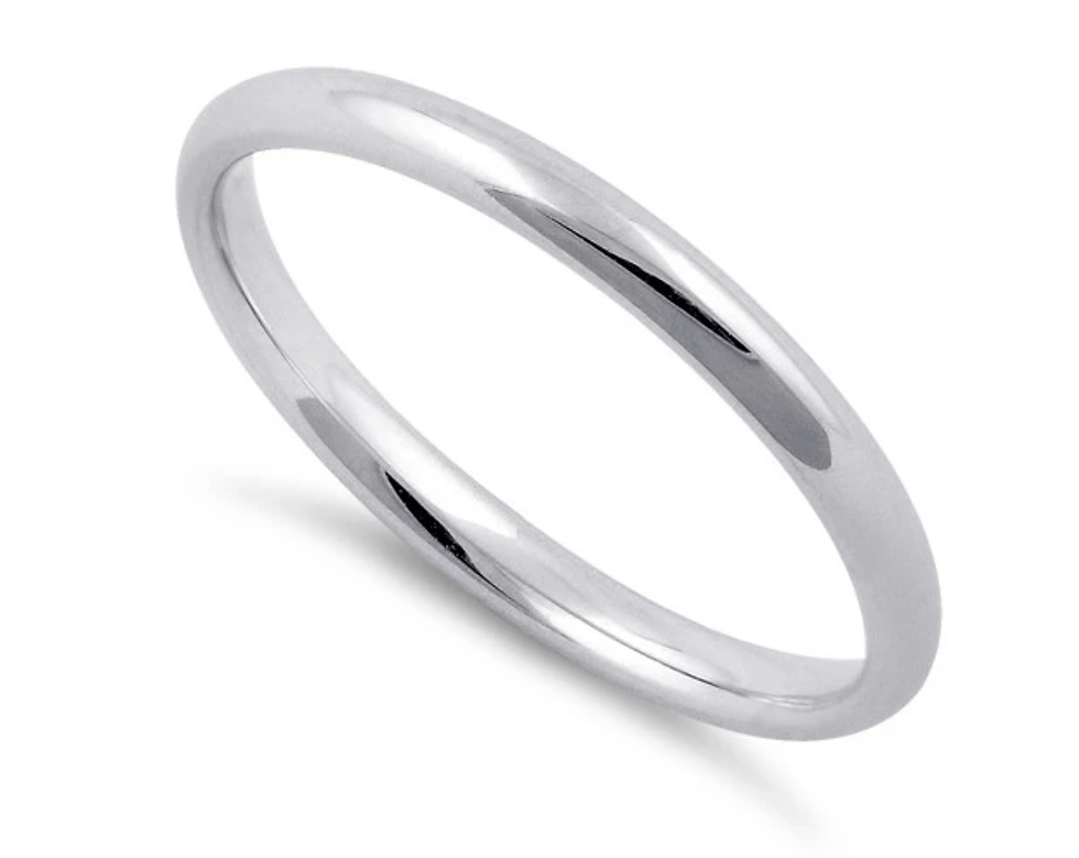 Wedding Band Ring 2mm
