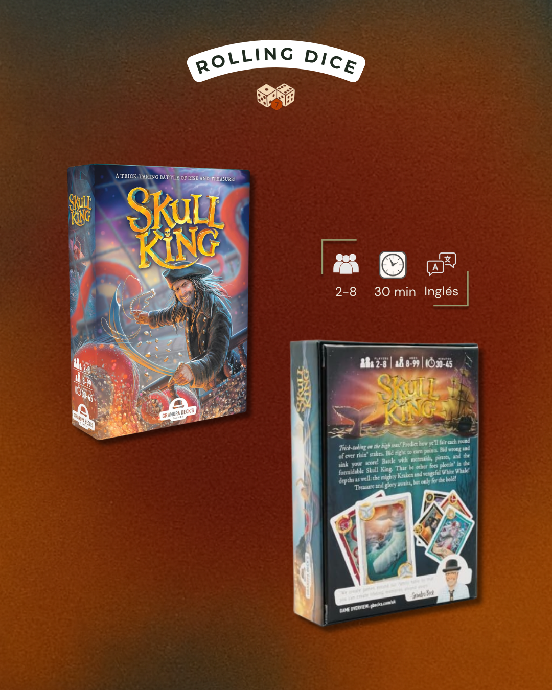 Juego de cartas Skull King
