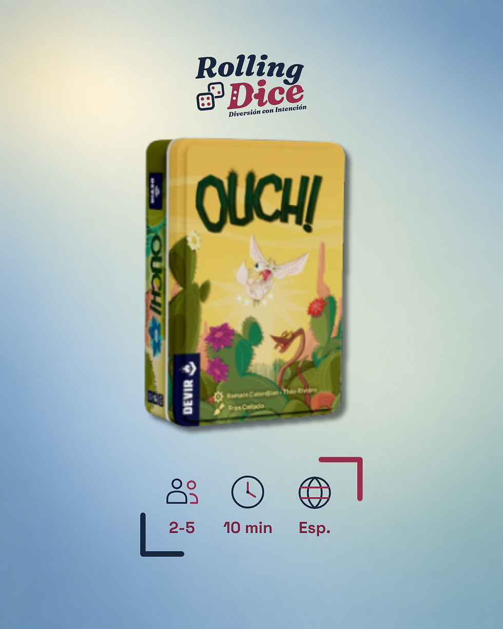 Ouch! (Edición de Lata), juego de mesa disponible en Costa Rica