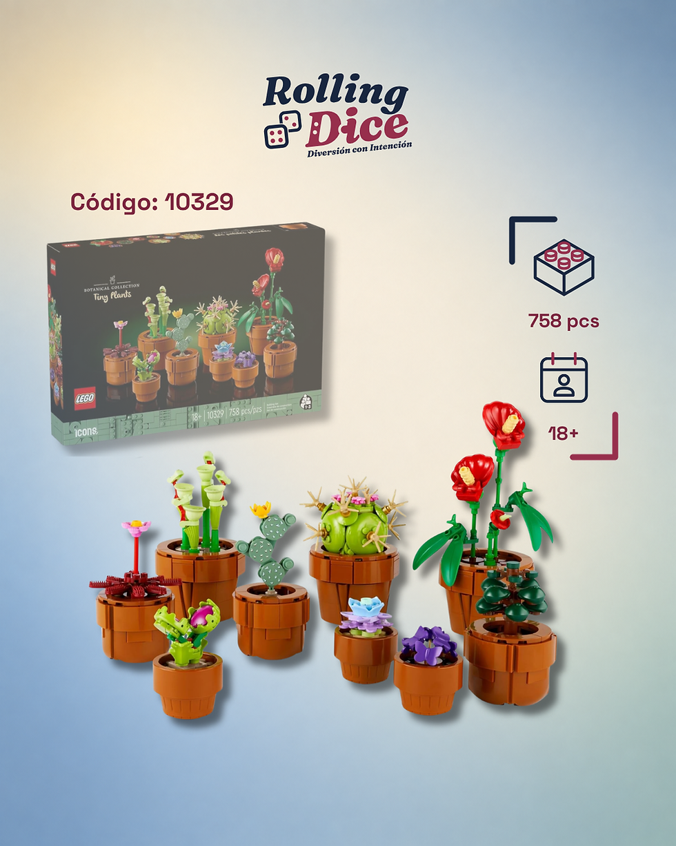 LEGO Plantas Pequeñas - 10329, set LEGO original disponible en Costa Rica