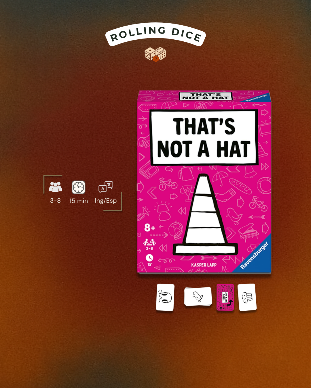 Juego de mesa That's Not a Hat