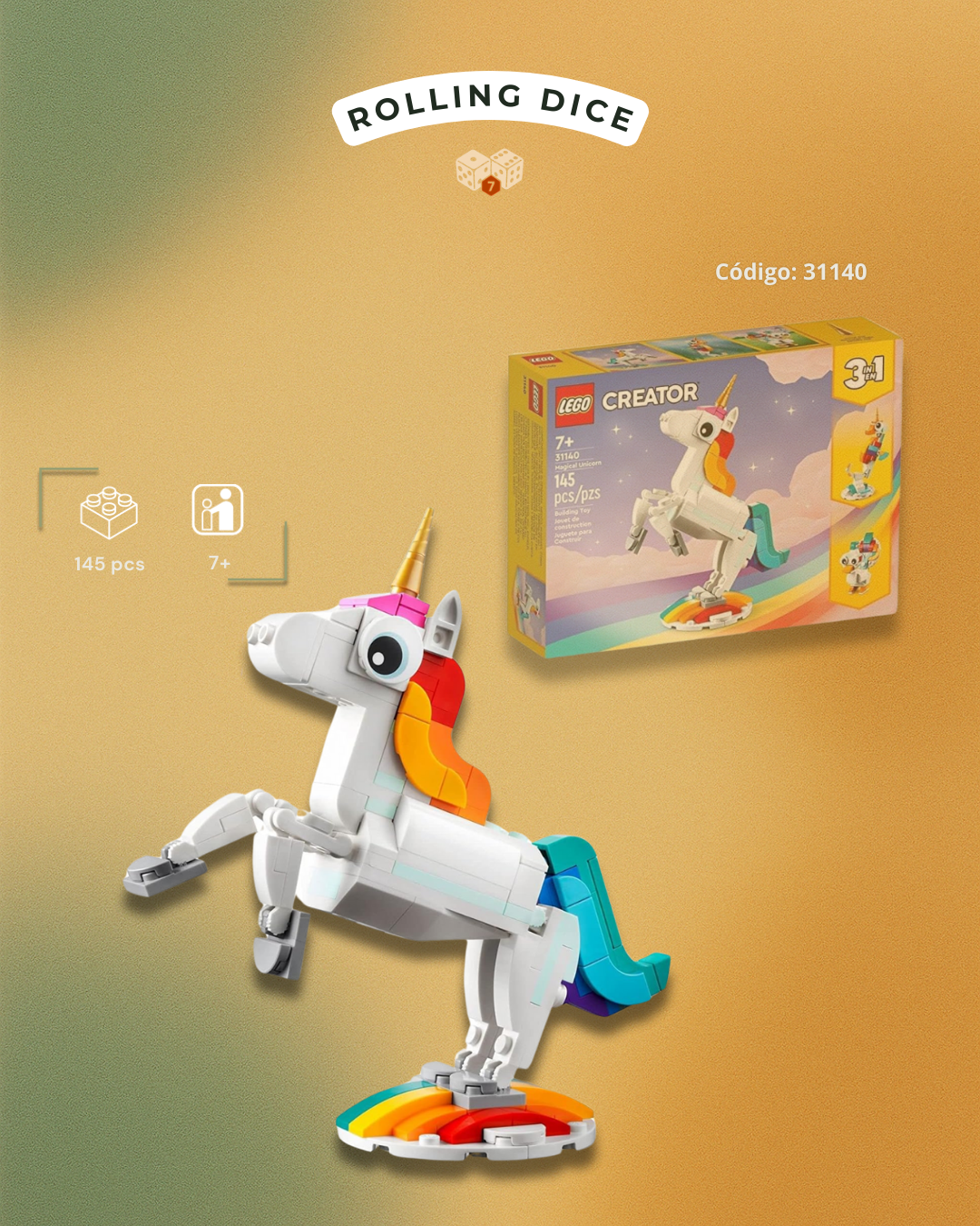 LEGO Unicornio Mágico - 31140