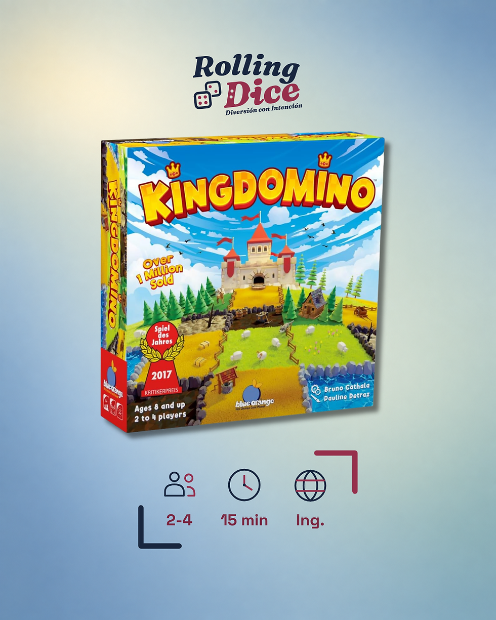 Kingdomino, juego de mesa original disponible en Costa Rica