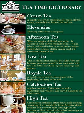 Tea Time Dictionary