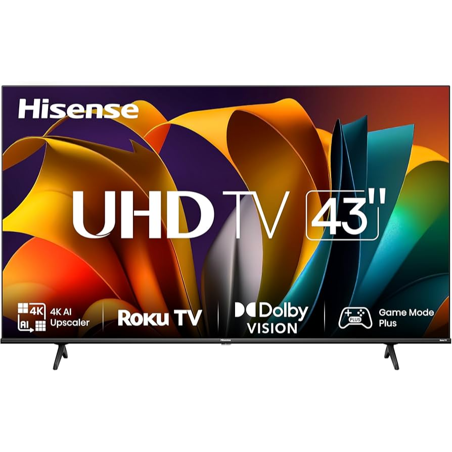 Hisense 43R63N - 43" 4K UHD Roku Smart TV