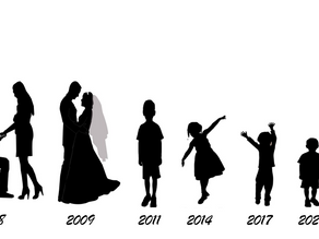 Family Life Stages illustrated