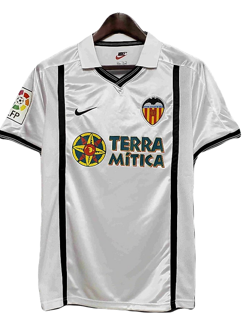 Valencia 2001-02 Home Shirt