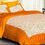 Thumbnail: 100% Cotton Printed Double Size Double Bedsheet With 2  Pillow Cover