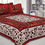 Thumbnail: 100% Cotton Printed Double Size Double Bedsheet With 2  Pillow Cover