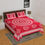 Thumbnail: 100% Cotton Printed Double Size Double Bedsheet With 2  Pillow Cover