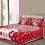 Thumbnail: 100% Cotton Printed Double Size Double Bedsheet With 2  Pillow Cover