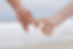 Holding Hands on Beach