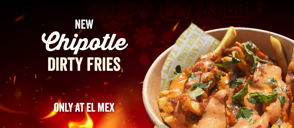 Heat it up: Introducing El Mexicana's Sensational Chipotle Dirty Fries!