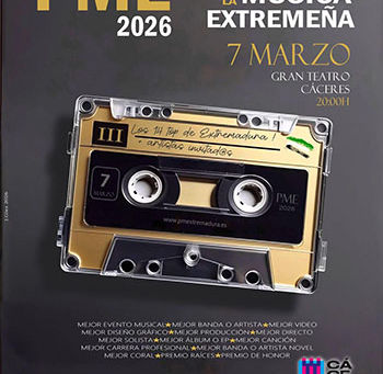 Los Premios de la Música Extremeña publican las propuestas candidatas para su tercera edición
