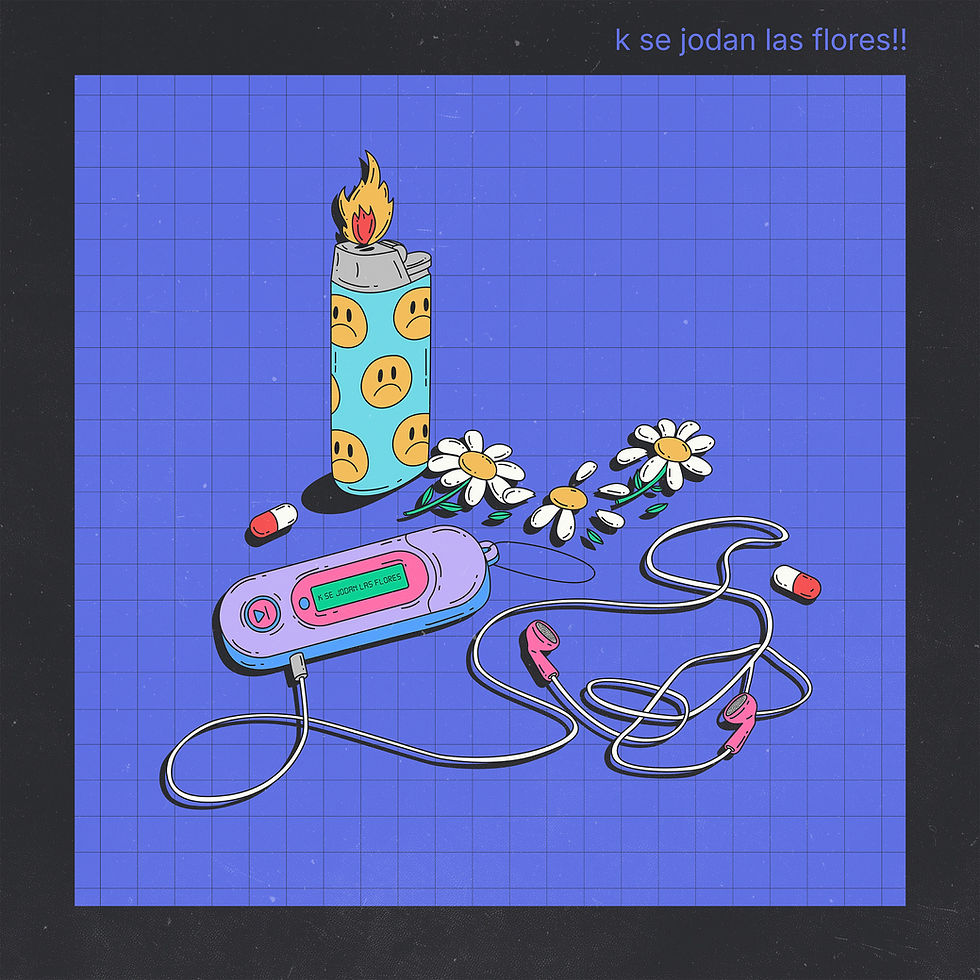 Daniel Raro presenta “k se jodan las flores!!”, el tercer adelanto de su próximo EP “dani t invita a su primer entierro”