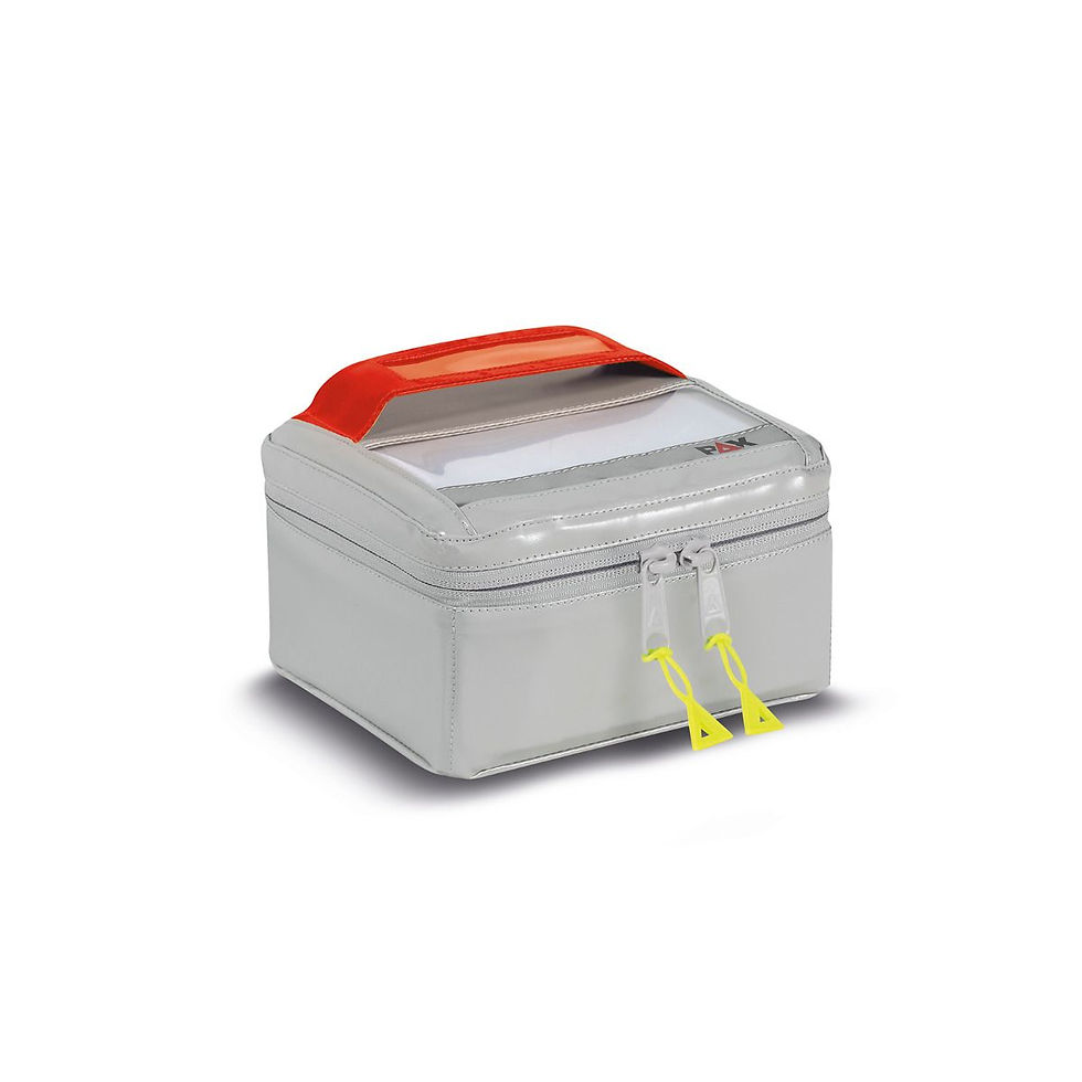 Moduł przezroczysty do plecaka PAX P5/11 Czerwony