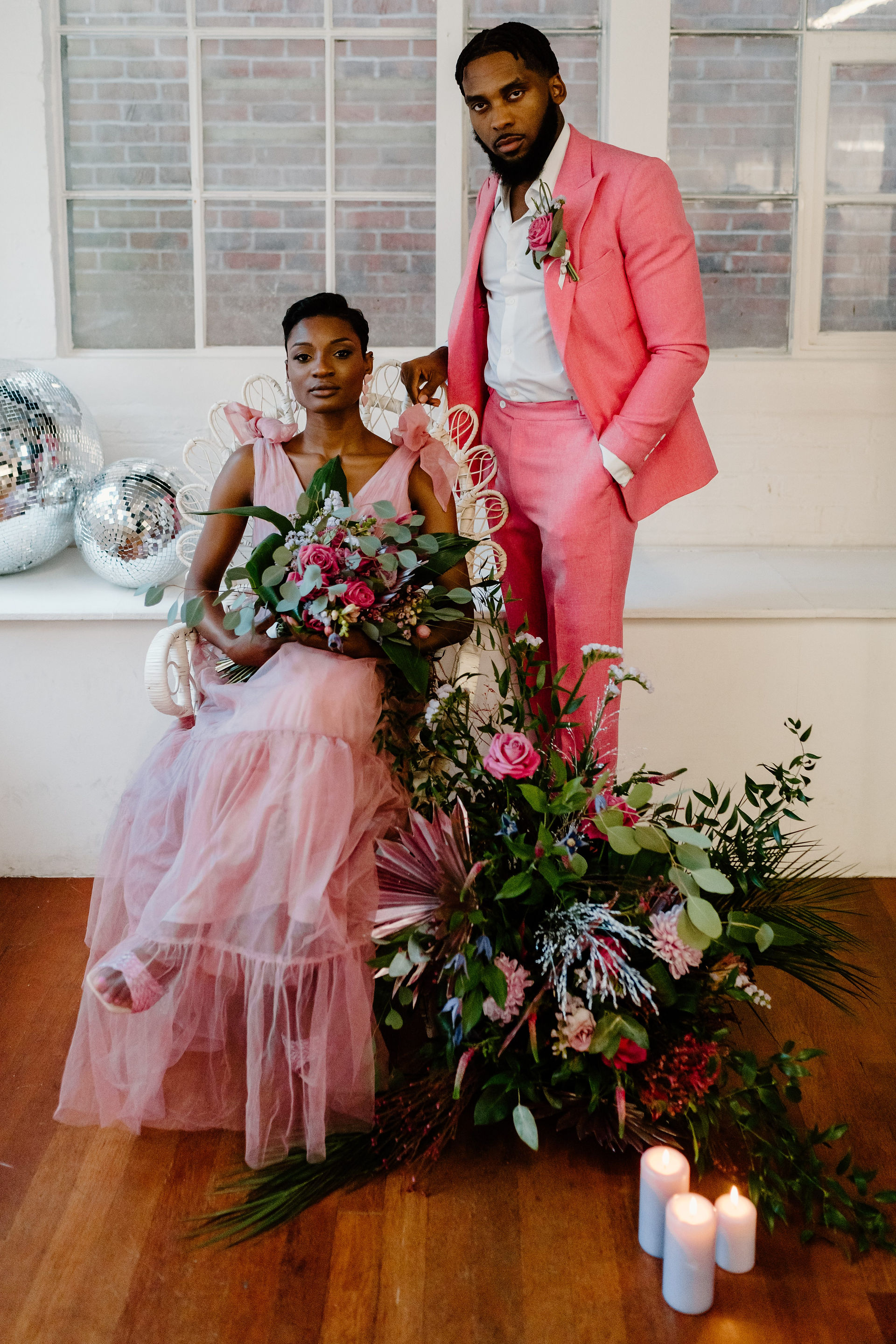 Pink wedding inspiration