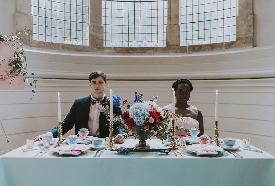 Wes Anderson themed wedding
