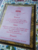 Wes Anderson Wedding Menu stationery newspaper program programme