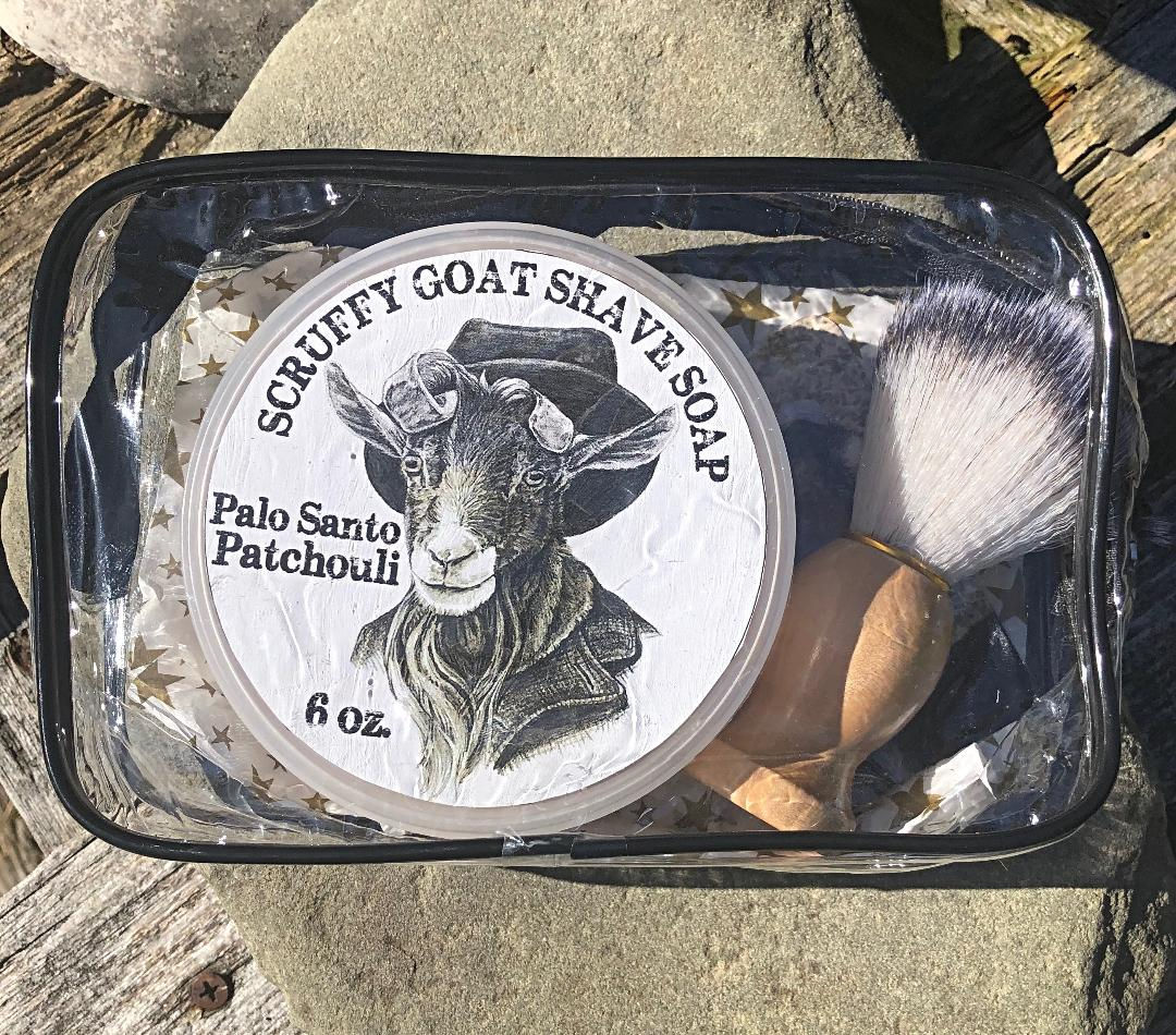 Travel Shave Soap Set