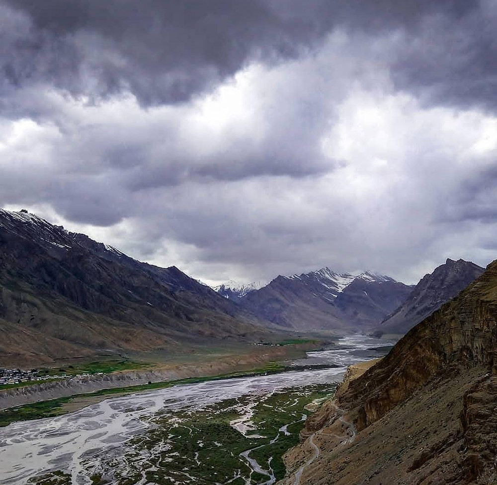 Spiti river is a majestic tourist spot in Spiti