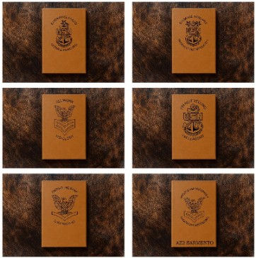 Custom Navy Morale Notebook – E4 to E9 | Add Your Rate/Rank & Name