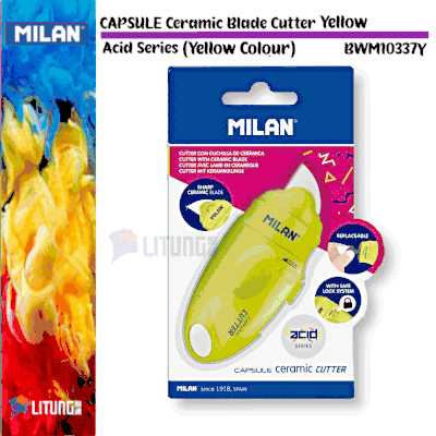 Milan 陶瓷介刀 (黃色) Capsule Acid Series (類型:介刀)