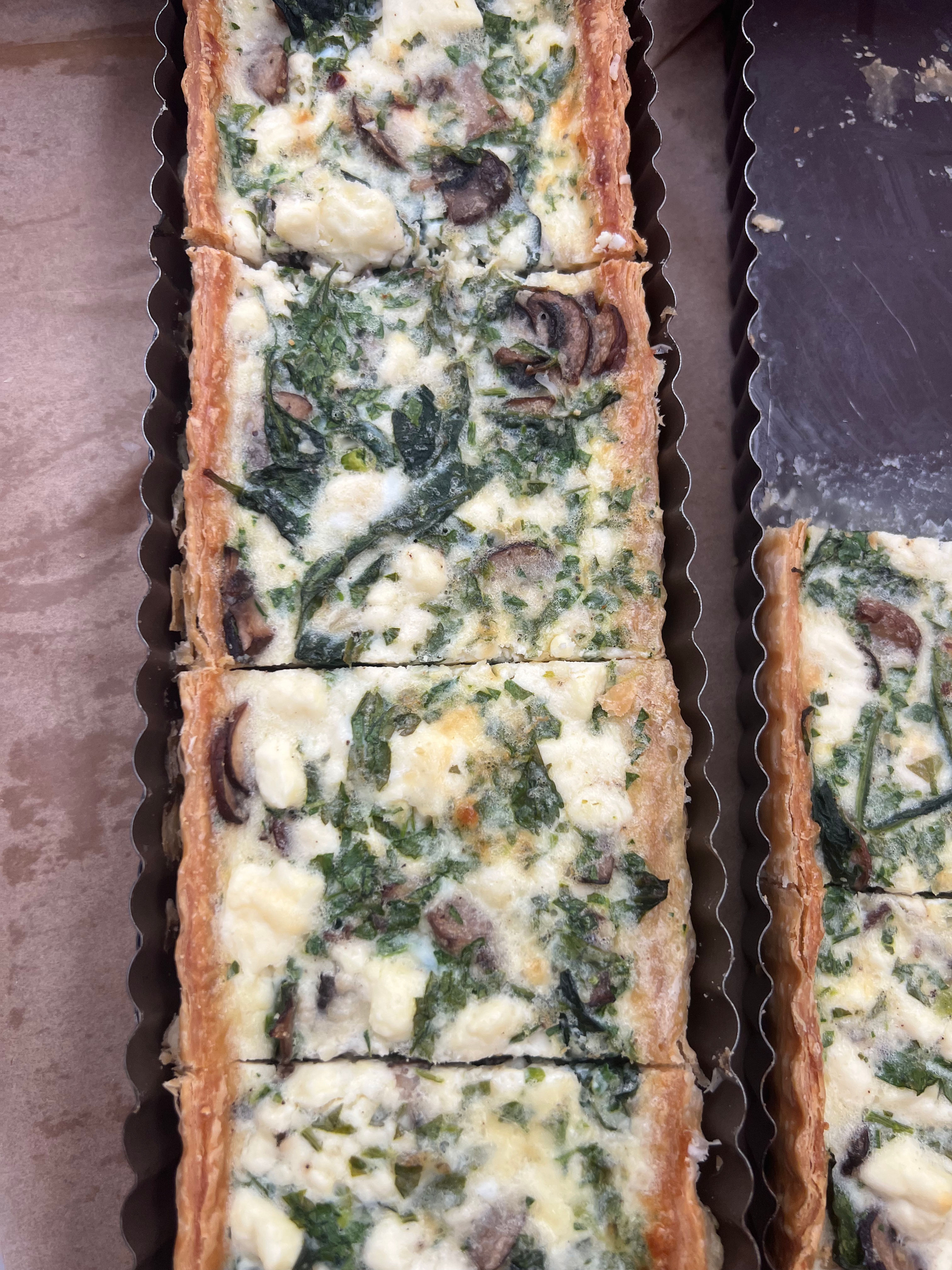 Spring Asparagus and Dill Quiche