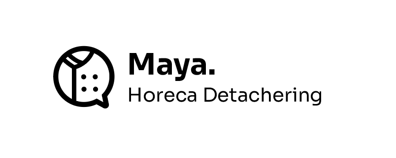 Maya Horeca Detachering EN Branding, Graphic and web design | Studio Dos is the design partner for designing your print and online media | NL Branding, Grafisch en webdesign | Studio Dos is de design partner bij het ontwerpen van uw print en online media
