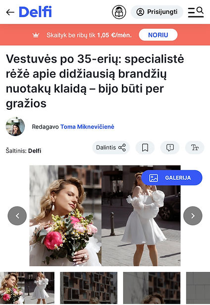 Vestuvės brandesniame amžiuje