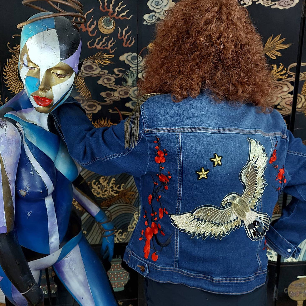 Thumbnail: Eagle Rising Denim Jacket