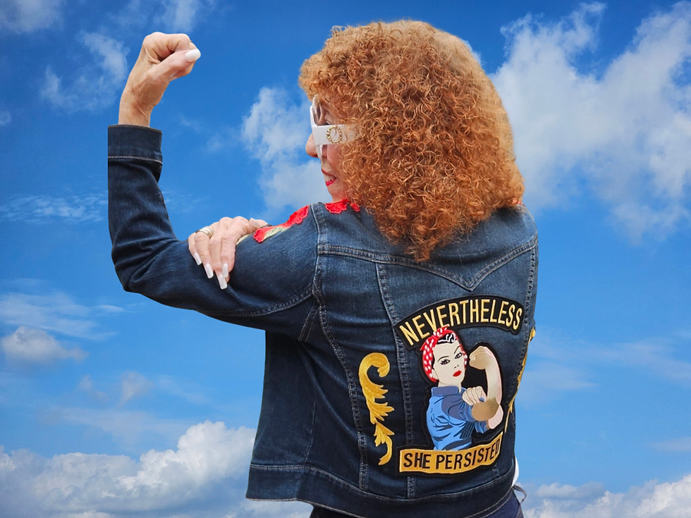 Thumbnail: Persist Series | Do Something Better Upcycled Denim Jacket