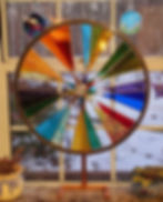 Stained Glass Wheel