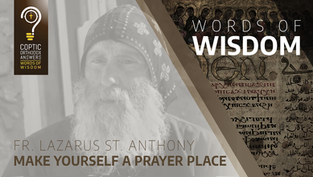 Make Yourself a Prayer Place