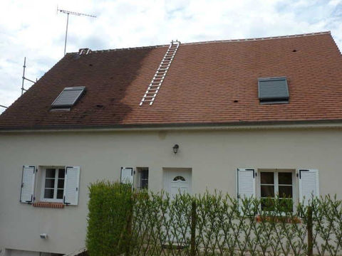 Peinture toiture tuiles Gex Thim Toiture