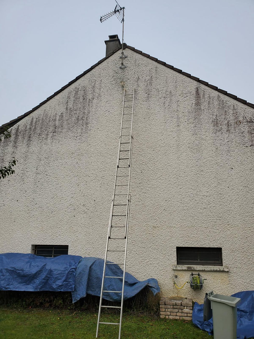 Exemple de rénovation d’une façade extérieure