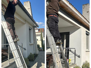habillage planches de rives pvc apres renovation toiture dijon