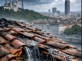 fuite toiture apres tempete lyon