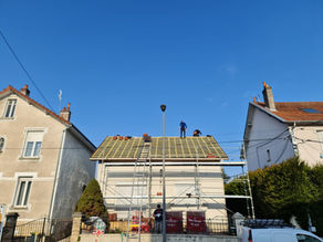 Rénovation complète d’une toiture à Chassieu