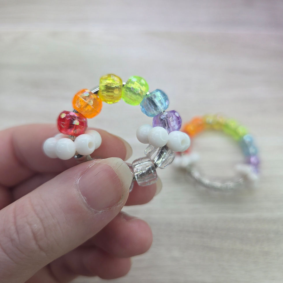 Thumbnail: Rainbow Cloud Loop Fidget