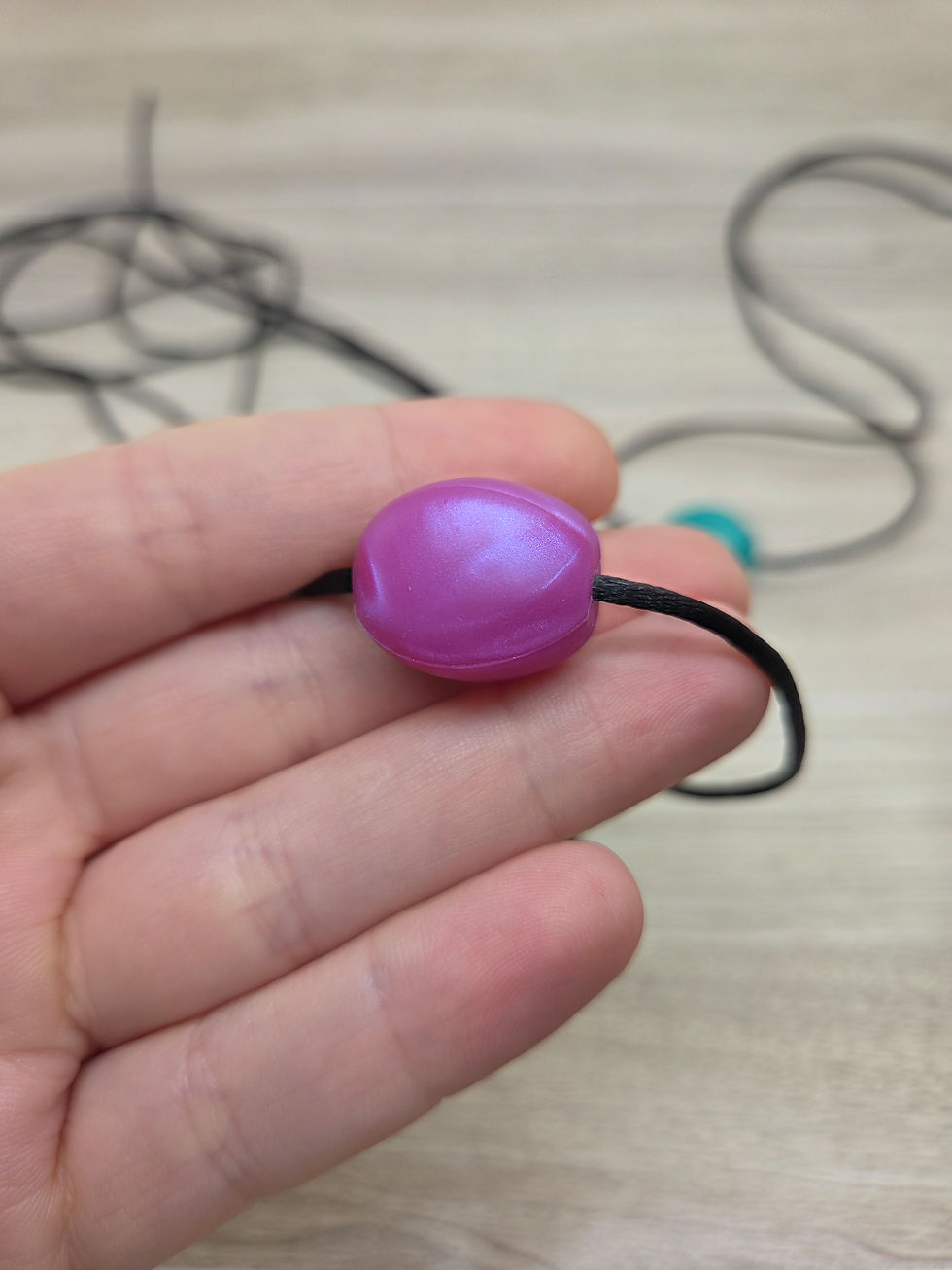 Thumbnail: Metallic Chew Necklace