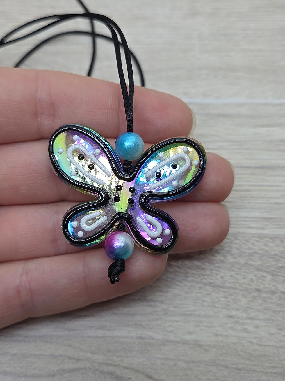 Thumbnail: Spinning Butterfly Fidget Necklace