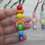 Thumbnail: Stacked Rainbow Chewable Necklace