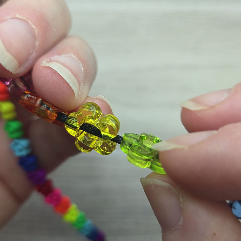 Thumbnail: Flower Power Keychain