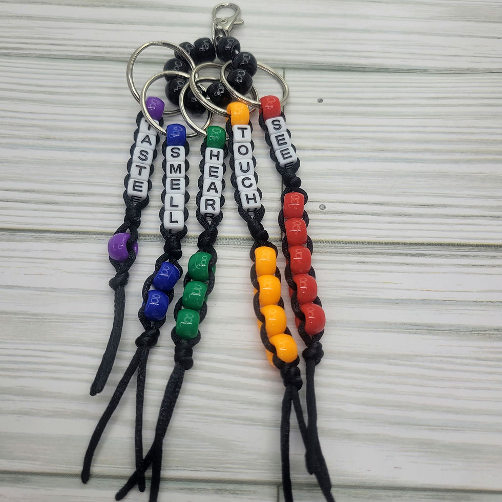 Thumbnail: 5-4-3-2-1 Anxiety Relief Grounding Keychain