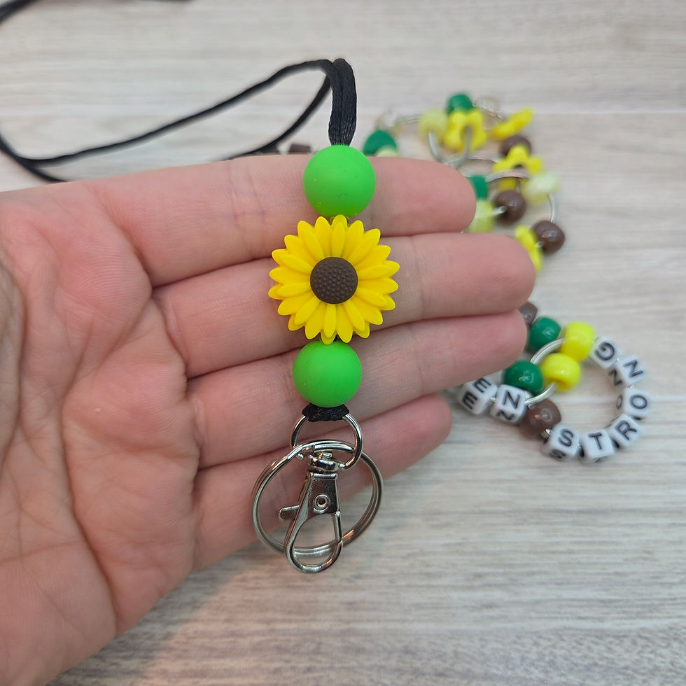 Thumbnail: Sunflower "Hidden Disability" Lanyard Fidget Bundle