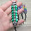 Thumbnail: Sparkle Marble Roller Keychains